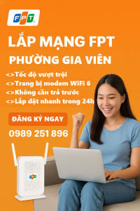 lắp mạng FPT phường Gia Viên