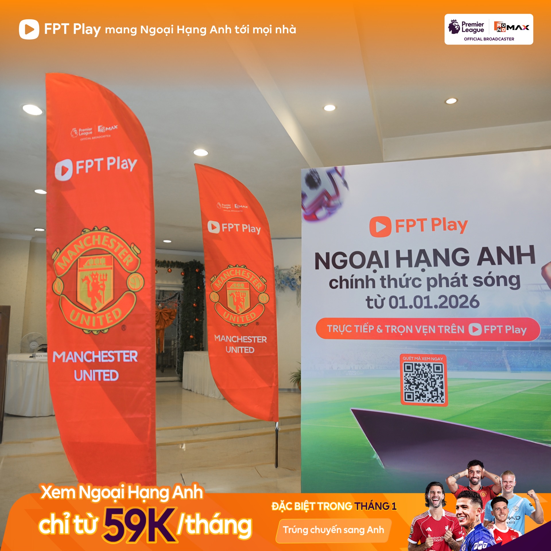 lắp mạng FPT xem Ngoại Hạng Anh