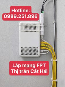Lắp mạng FPT ở thị trấn Cát Hải